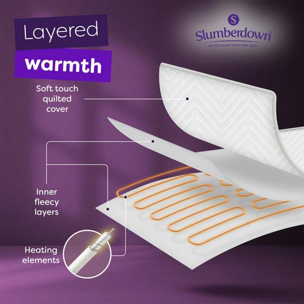 Slumberdown Toast Nights Electric Blanket