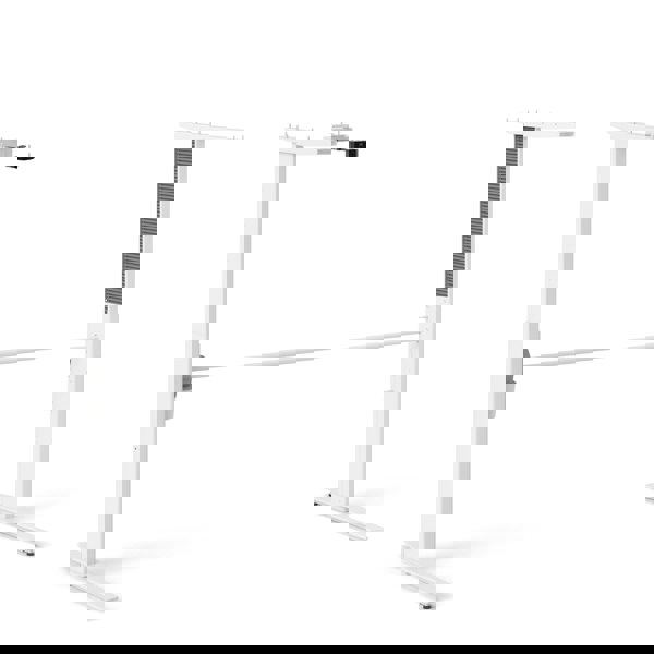 Furniture To Go Prima Desk 150 cm in White with Height adjustable legs with electric control in White