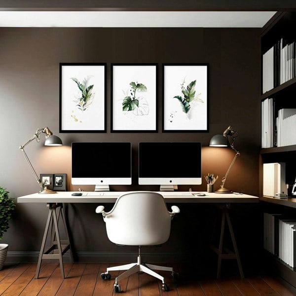 Office art wall | set of 3 wall art prints