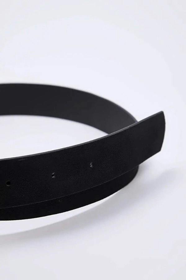 WOVCOR Women's Belt with Square Buckle