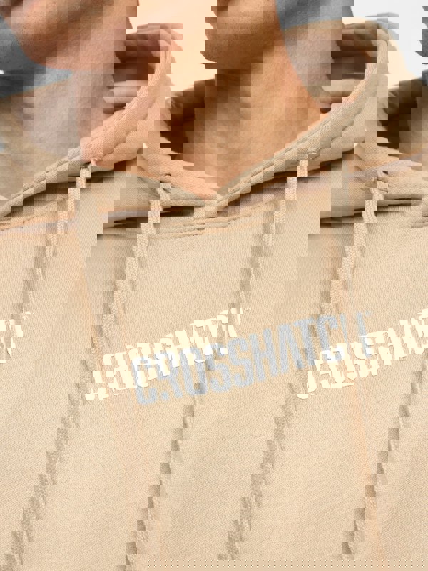 Crosshatch Bellmant Hoodie Stone