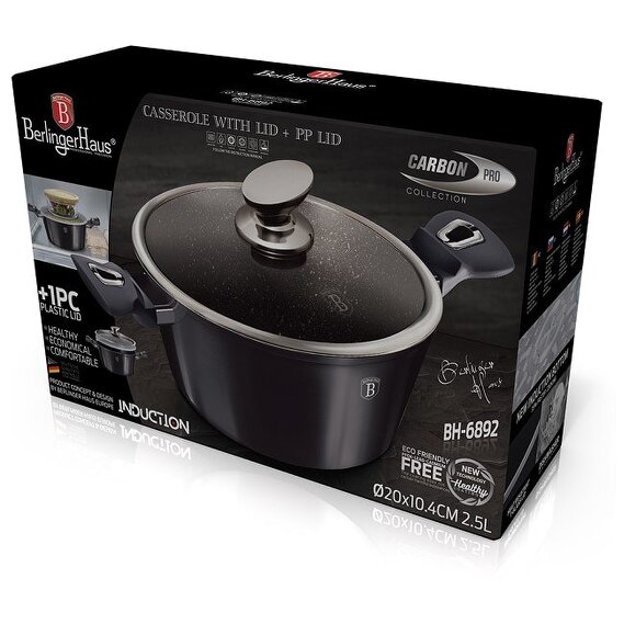 Berlinger Haus Casserole 24 cm Berlinger Haus BH-6893 Carbon Pro Collection
