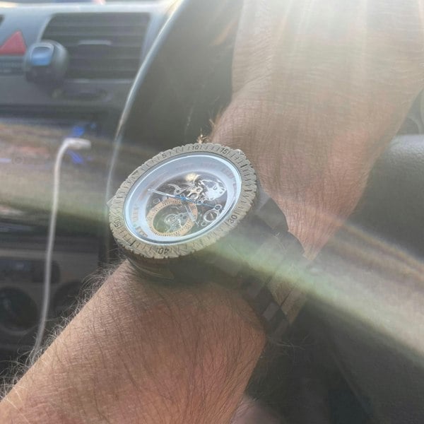 The Hemlock: Wood Watch for Men - The Sustainable Watch Company