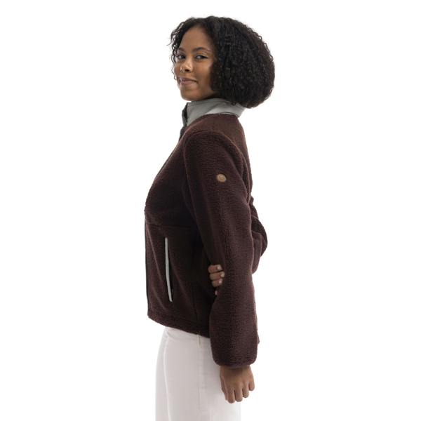 Trespass Womens Yuill Fleece Jacket - Mocha