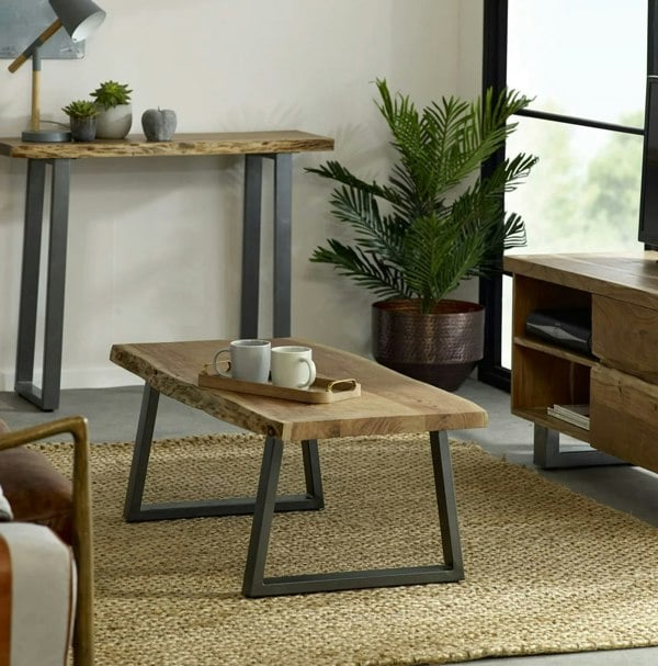IH Design Knott Live Edge Coffee Table
