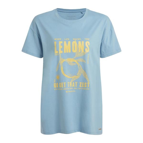 Craghoppers Womens/Ladies Yago Lemon T-Shirt - Nimbus Blue - 