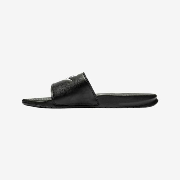 Nike 343880-090 Slides   in  Black/White