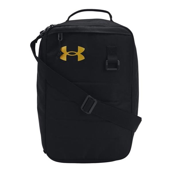 Under Armour Contain Logo Shoe Bag - Black/Metallic Gold