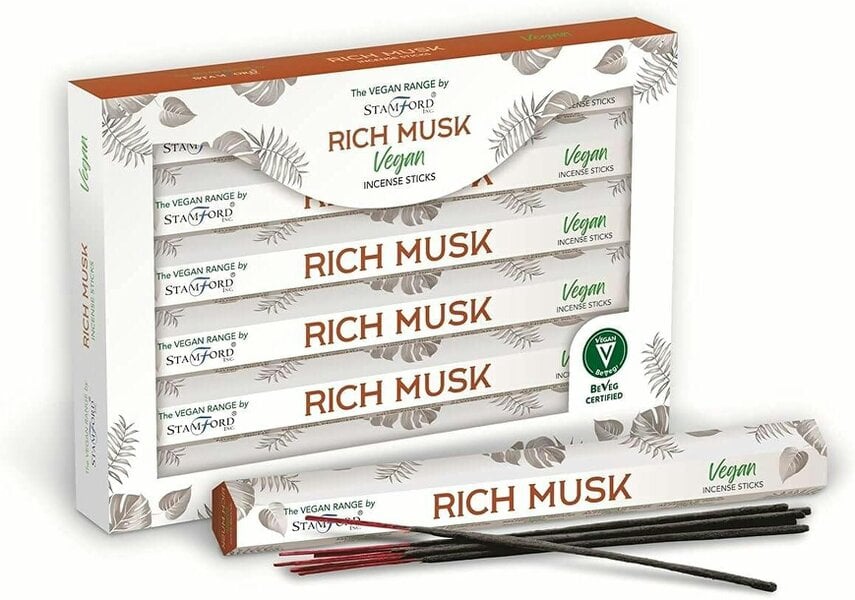 Stamford Vegan Incense Sticks for Home Fragrance, 120 sticks