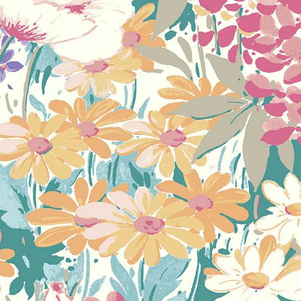 Laura Ashley Everingham Meadow Multi wallpaper