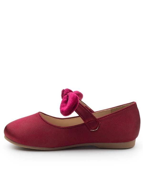 Kids Wine Red Shoes By Paisley of London