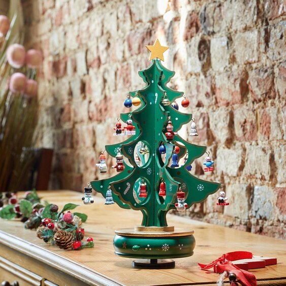 MySmartBuy Musical Spinning Tree Decoration