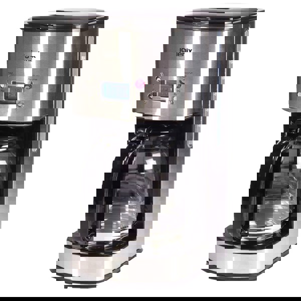 igenix Digital Filter Coffee Machine, 24 Hour Timer, Stainless Steel