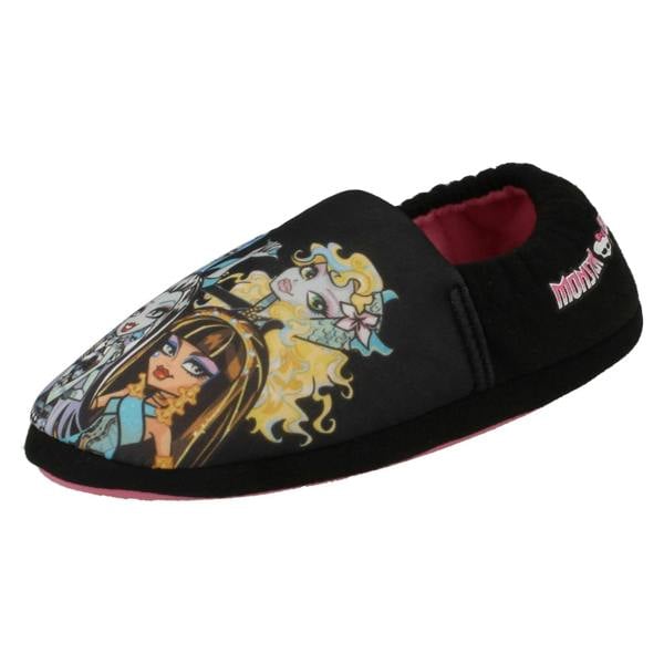 CHARACTER Girls Casual Slip On Slippers Monster High