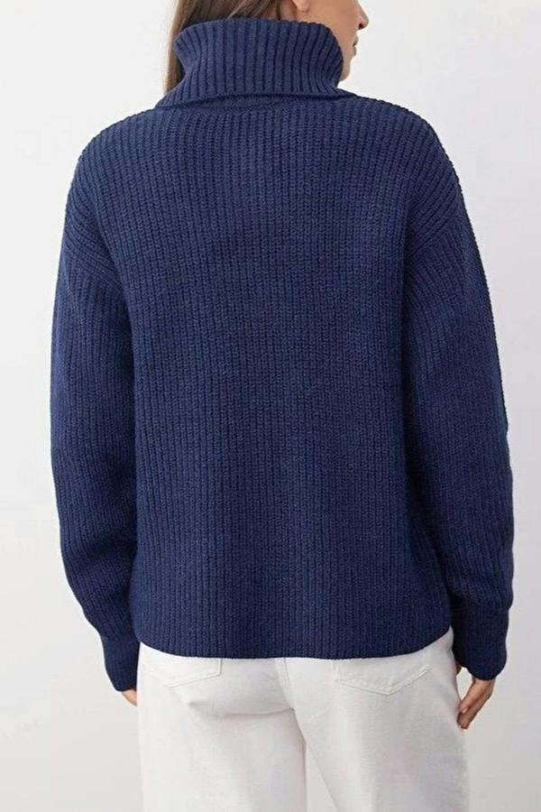 WOVCOR Soft Textured Knit Sweater