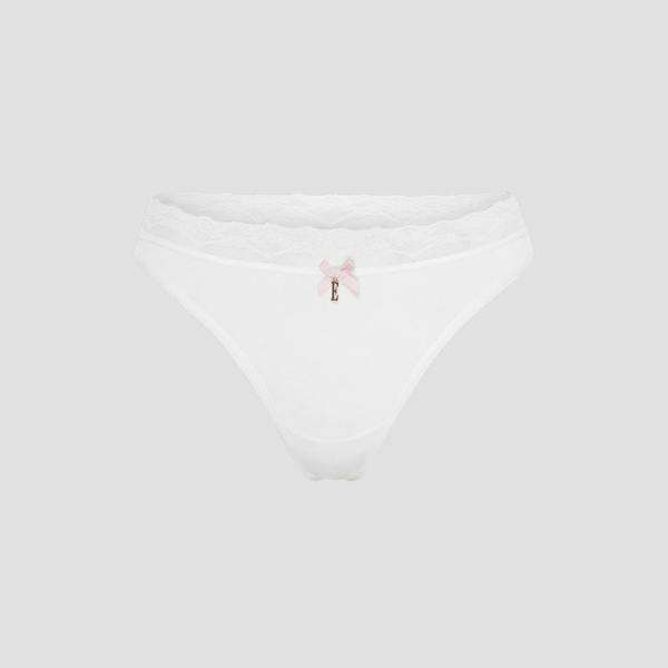 ELLE Multi Pack (5) Lace Waist Thongs