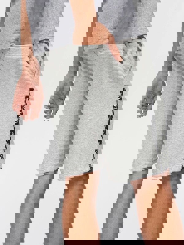Crosshatch Apollos Shorts Grey Marl