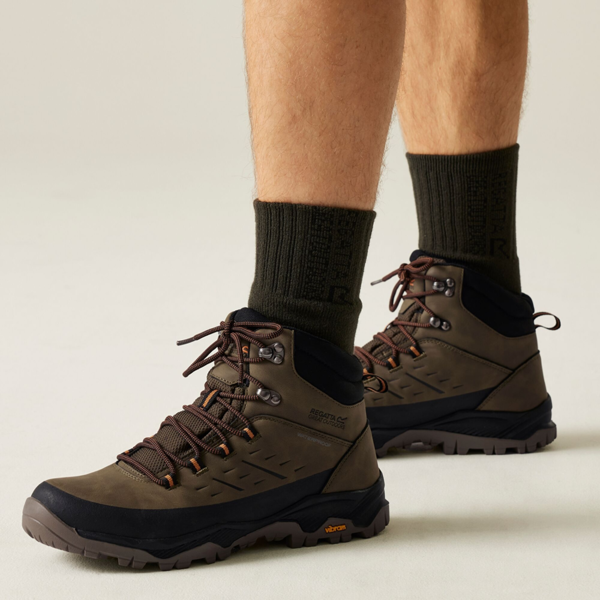 Regatta Mens Blake Walking Boots - Olive Green