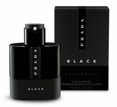 Prada Luna Rossa Black Pour Homme 50ml Eau De Parfum EDP Spray For Him