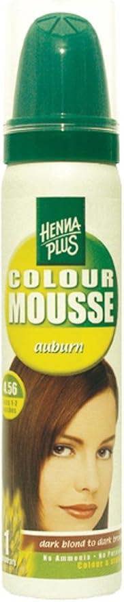 Hennaplus Colour Mousse Auburn 4.56 75ml