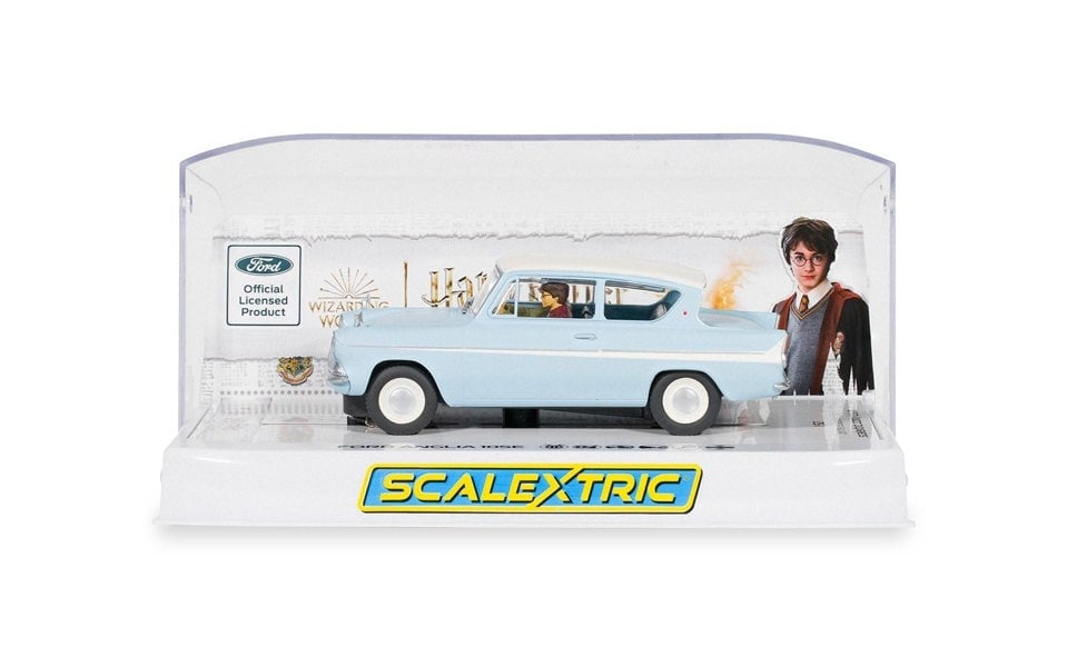 MCSlots Ford Anglia 105E Harry Potter Edition 1:32 Scale Scalextric C4504