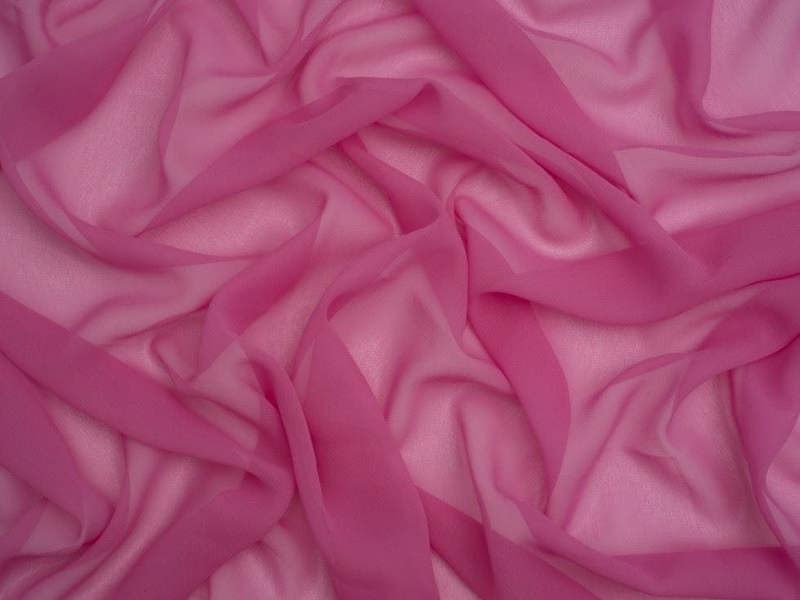Minerva Core Range Minerva Light Sheer Chiffon Fabric - Plain Design Dressmaking Fabric, 110 cm / 44" Wide - per metre