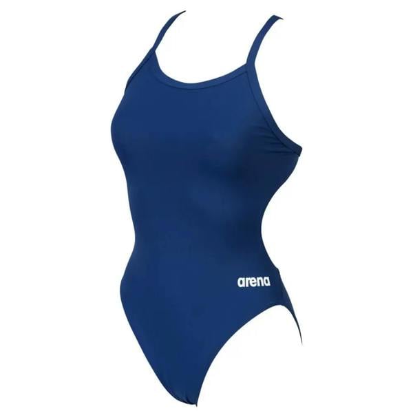 Arena Team Challenge Solid navy/white one-piece swimsuit