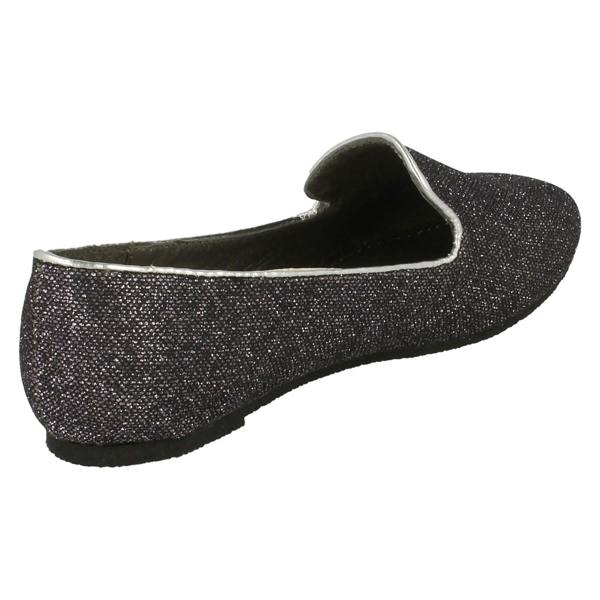 Cutie Girls Cutie Slip On Glitter Ballerina Shoes H2253
