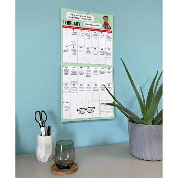 King of the Dad Jokes Calendar 2027, Wall Calendars, Month To View, Humour, Gift