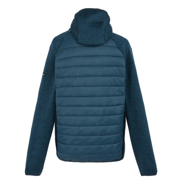 Regatta Men's Newhill Quilted Hybrid Jacket - Moonlight Denim/Navy