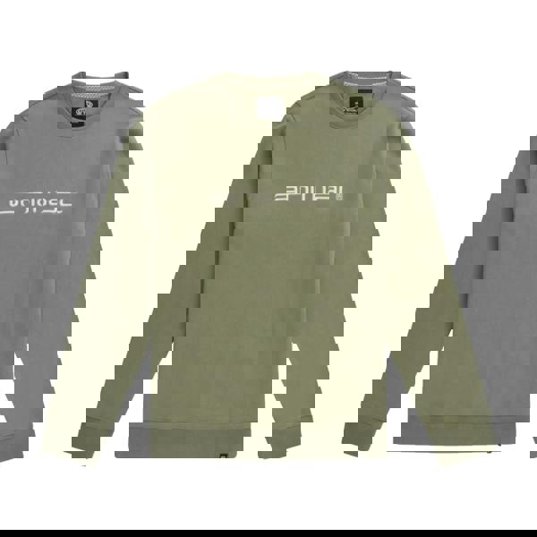 Animal Mens Driver Organic Sweatshirt - Green - 