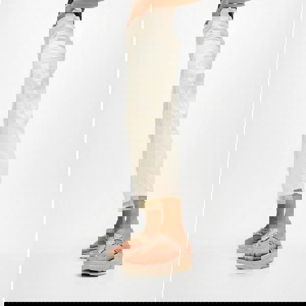 FitFlop FitFlop LULU CRYSTAL Womens Toe-Post Sandals Platino