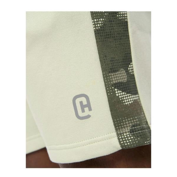 Crosshatch Mens Branton Shorts - Light Olive - 