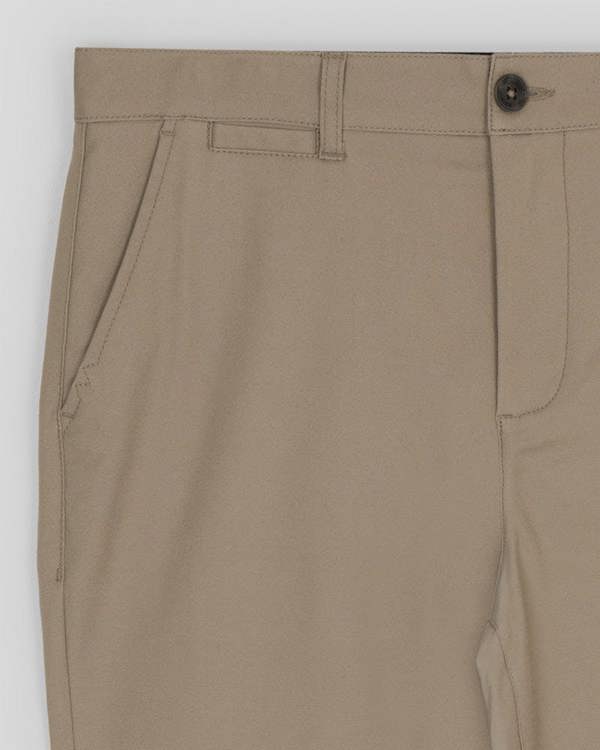 Steel & Jelly Smart Slim Fit Cotton Stretch Chino Trousers