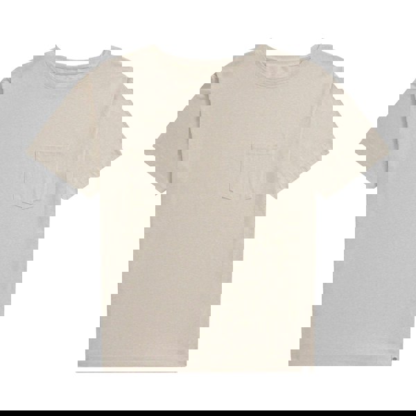 Animal Womens Elena Marl Organic Cotton T-Shirt - Off White