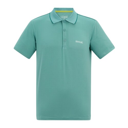 Regatta Mens Maverik Stretch Polo Shirt - Arctic - XL - Arctic - 95% Polyester/5% Elastane