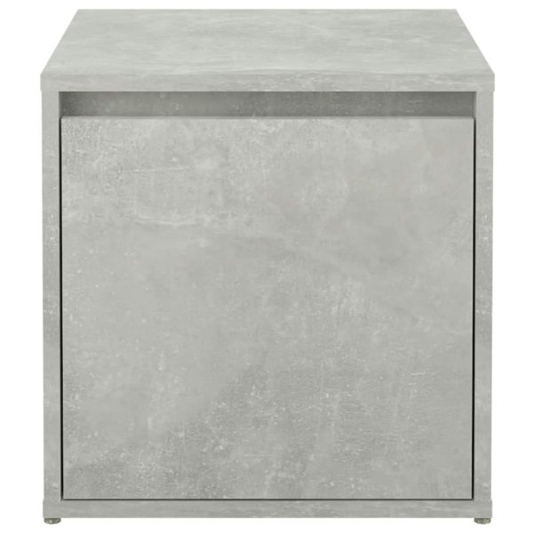 Berkfield Box Drawer Concrete Grey 40.5x40x40 cm Engineered Wood