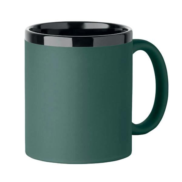 MidOcean Ruby Ceramic 300ml Mug - Dark Green - 