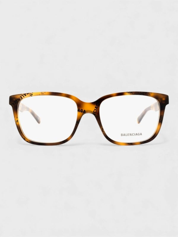 Balenciaga Everyday Eyeglass Frames Black Havana
