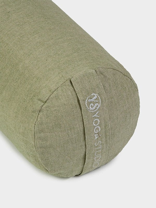 Yoga Studio Organic Buckwheat Two Toned Meditation Bolster Cushion