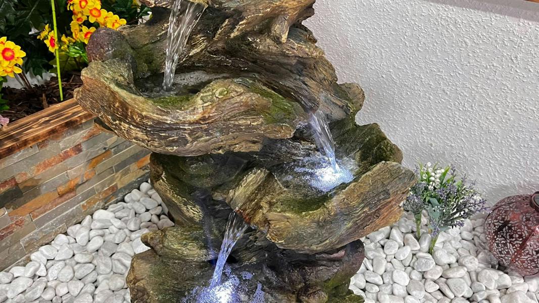 Tranquillity Water Features Driftwood Falls Woodland Water Feature