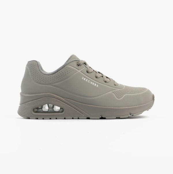 Skechers UNO - STAND ON AIR Womens Trainers Grey/Light Blue