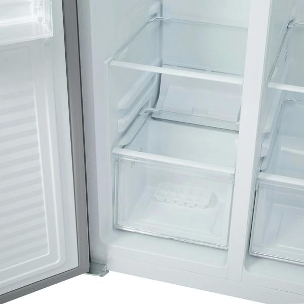 Willow 430L American Style Fridge Freezer WSBS84DS - Silver