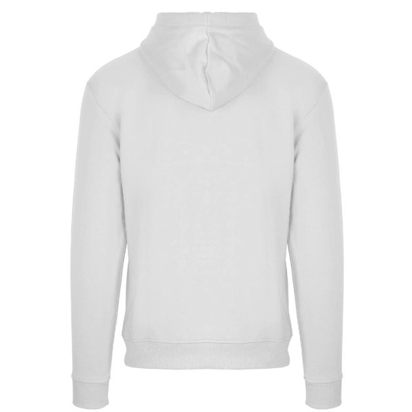 Aquascutum London Embossed Signature Logo Zip-Up Hoodie - White