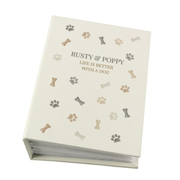 Personalised Memento Company Personalised Dogs 6x4 Photo Album