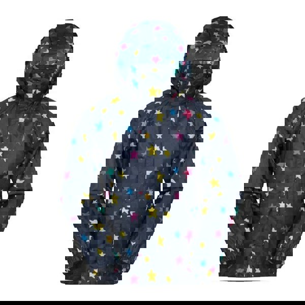 Mountain Warehouse Childrens/Kids Pakka Stars Waterproof Jacket - Navy