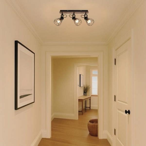 COSYLYTE Kendan 3 Light Wire Shade Spotlight