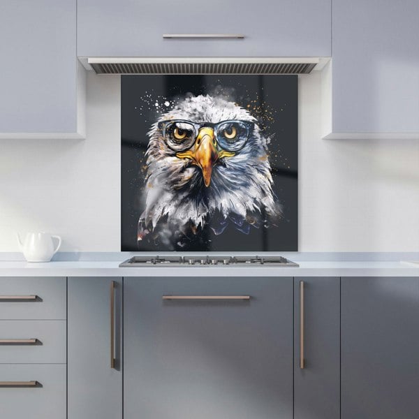 Warren Reed - Designer Eagle In Glasses Splashart Kitchen Splashback