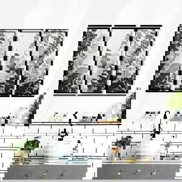 Bathroom Wall Prints | Set of 3 Botanical Wall art Prints