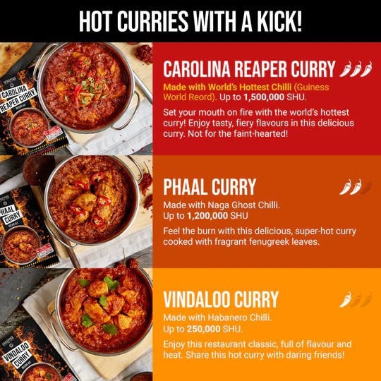 Spicentice World's Hottest Curry Collection Gift Box by Spicentice